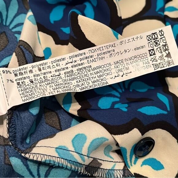 Zara Printed Button Down Top - Picture 7 of 8